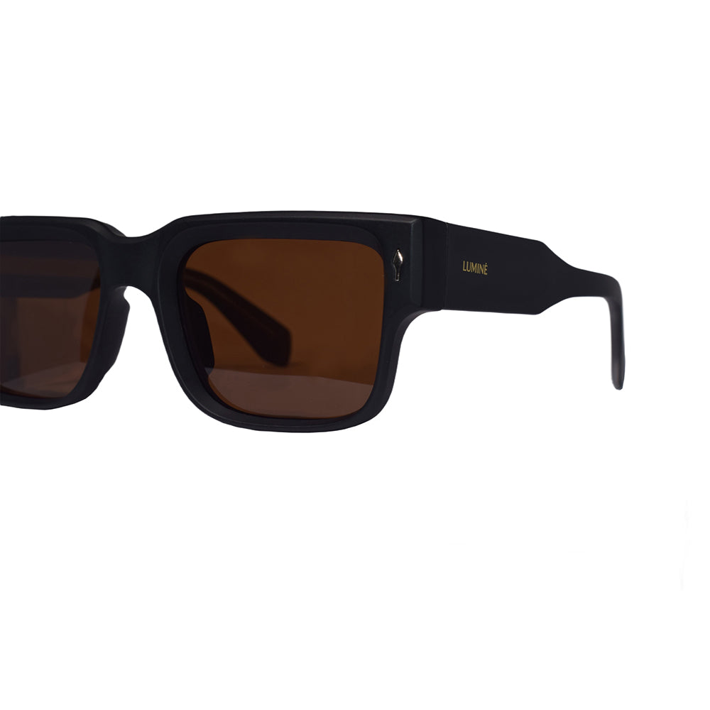 Titan | Matte Black / Brown